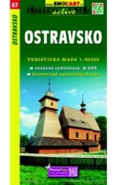 Ostravsko :turistická mapa 1 : 50 000 : značené cyklotrasy, GPS, kilometráž turistických tras
