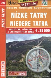 Nízké Tatry =Niedere Tatra : turistická, lyžiarská a cykloturistická mapa 1:25 000