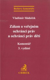 Zákon o veřejném ochránci práv a ochránci práv dětí :komentář