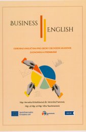 Business English :odborná angličtina pro obory obchodní akademie, ekonomika a podnikání