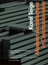 Modern architecture in Czechoslovakia :and other writings