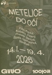 Metelice do očí :Filla, Kupka, Kubišta, Zrzavý, Preisler, Bartoš, Špála, Gutfreund, Slavíček : 14.1.-19.4.2026