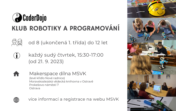 CoderDojo - klub robotiky a programování