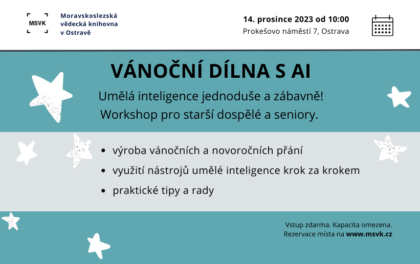 Vánoční dílna s AI