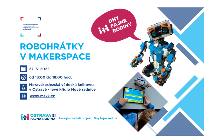 Robohrátky květen - Dny Fajne rodiny