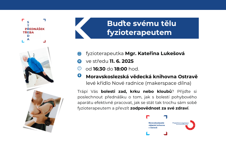 Buďte svému tělu fyzioterapeutem