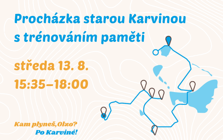 Procházka starou  Karvinou s trénováním paměti