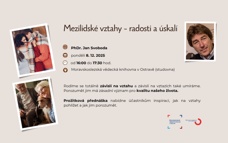 Mezilidské vztahy – radosti a úskalí